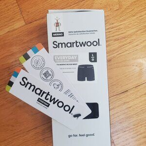 Smartwool Men's boxer briefs, Large, Black